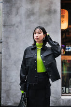 画像をギャラリービューアに読み込む, Cut-off Chino Blouson.
