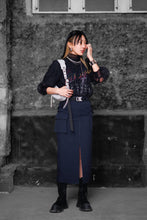 画像をギャラリービューアに読み込む, Puff Sleeve Tulle Blouse.