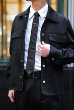 画像をギャラリービューアに読み込む, Cut-off Chino Blouson.