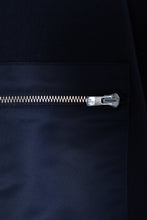 画像をギャラリービューアに読み込む, Nylon combination Sweatshirt.