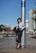 画像をギャラリービューアに読み込む, Pinstripe Cargo Skirt.