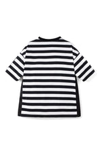 画像をギャラリービューアに読み込む, Nylon combination Stripe Tshirt.