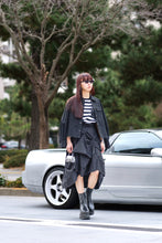 画像をギャラリービューアに読み込む, Nylon combination Stripe Tshirt.