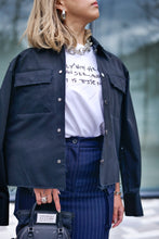画像をギャラリービューアに読み込む, Cut-off Chino Blouson.