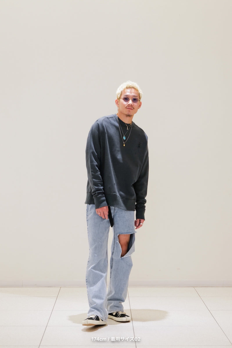 Damaged Sweat Shirt. – Simpti.