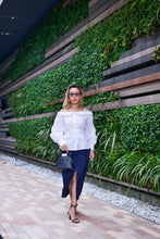 画像をギャラリービューアに読み込む, Off Shoulder Peplum Blouse.