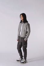 画像をギャラリービューアに読み込む, Nylon combination Sweatshirt.