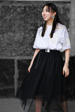画像をギャラリービューアに読み込む, Nylon combination Tshirt.