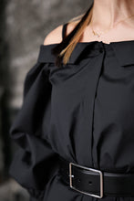 画像をギャラリービューアに読み込む, Off Shoulder Peplum Blouse.