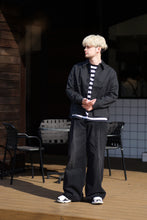 画像をギャラリービューアに読み込む, Nylon combination Stripe Tshirt.