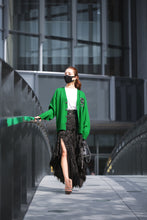 画像をギャラリービューアに読み込む, Damaged Wool Cardigan.
