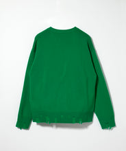 画像をギャラリービューアに読み込む, Damaged Wool Cardigan.