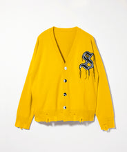 画像をギャラリービューアに読み込む, Damaged Wool Cardigan.