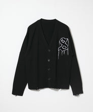 画像をギャラリービューアに読み込む, Damaged Wool Cardigan.
