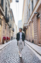 画像をギャラリービューアに読み込む, Chambray Chino Tapered Pants.
