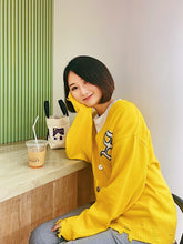 画像をギャラリービューアに読み込む, Damaged Wool Cardigan.