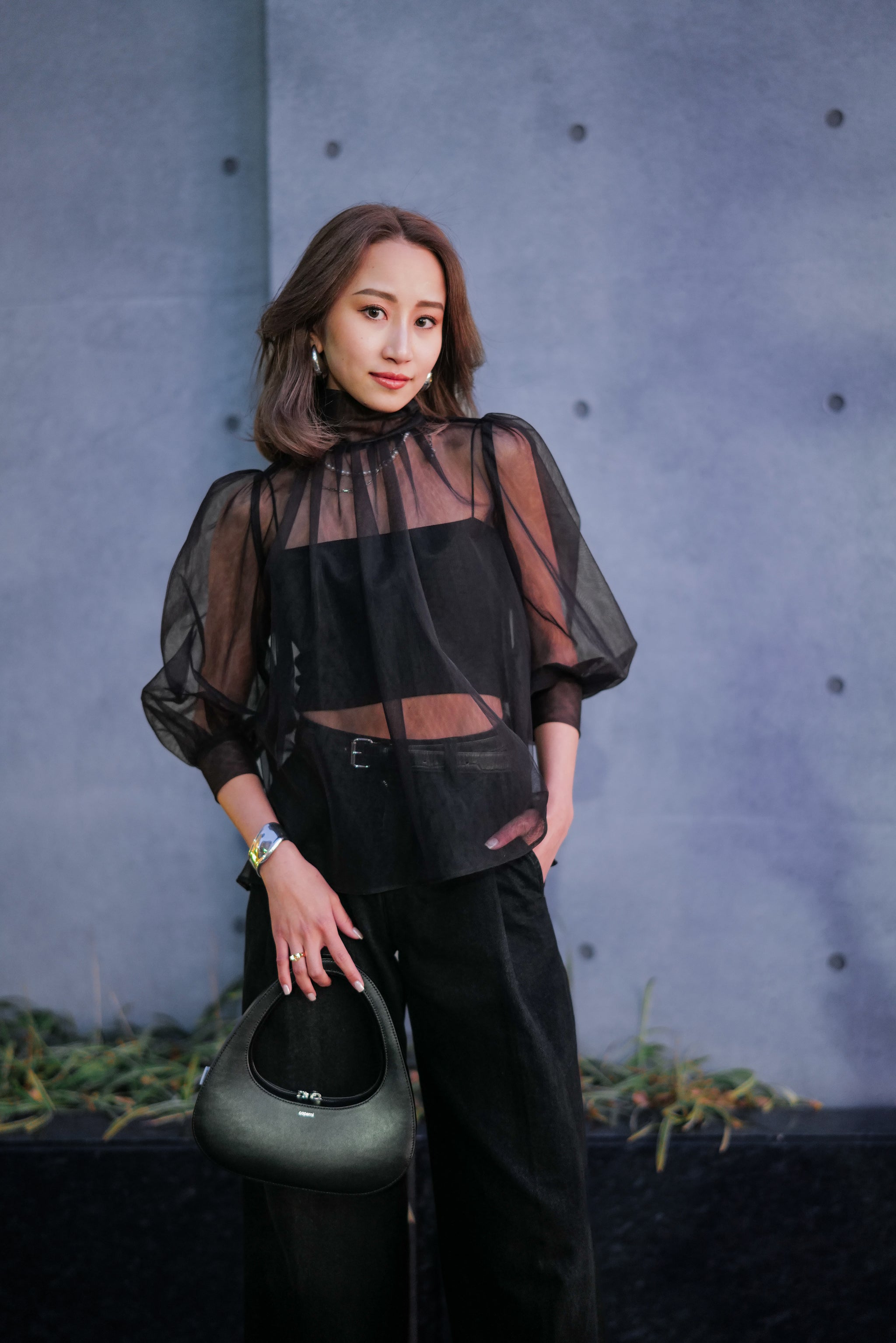 トップス simpti Puff Sleeve Tulle Blouse. Puff Sleeve Tulle Blouse. – Simpti.