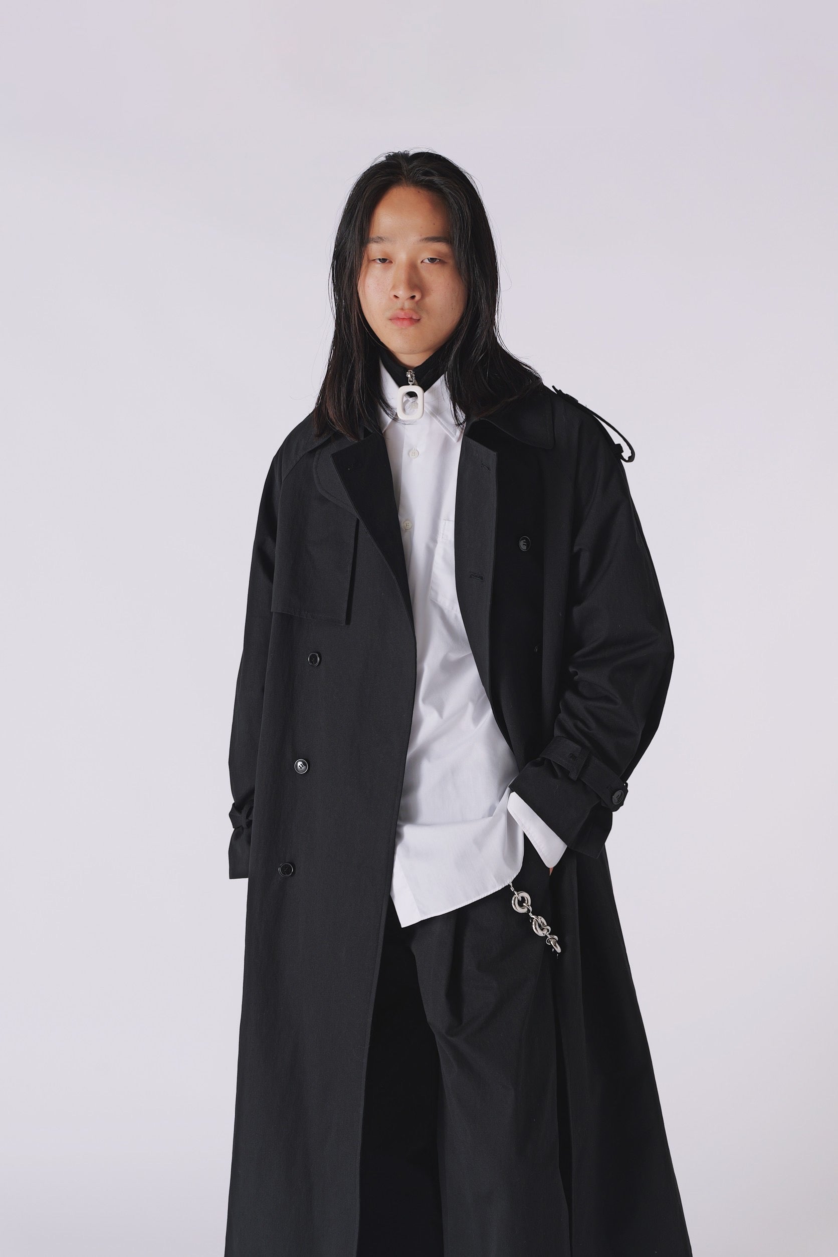 Simpti Weathercross Wide Slacks ブラック S Weathercross Wide Slacks – Simpti.