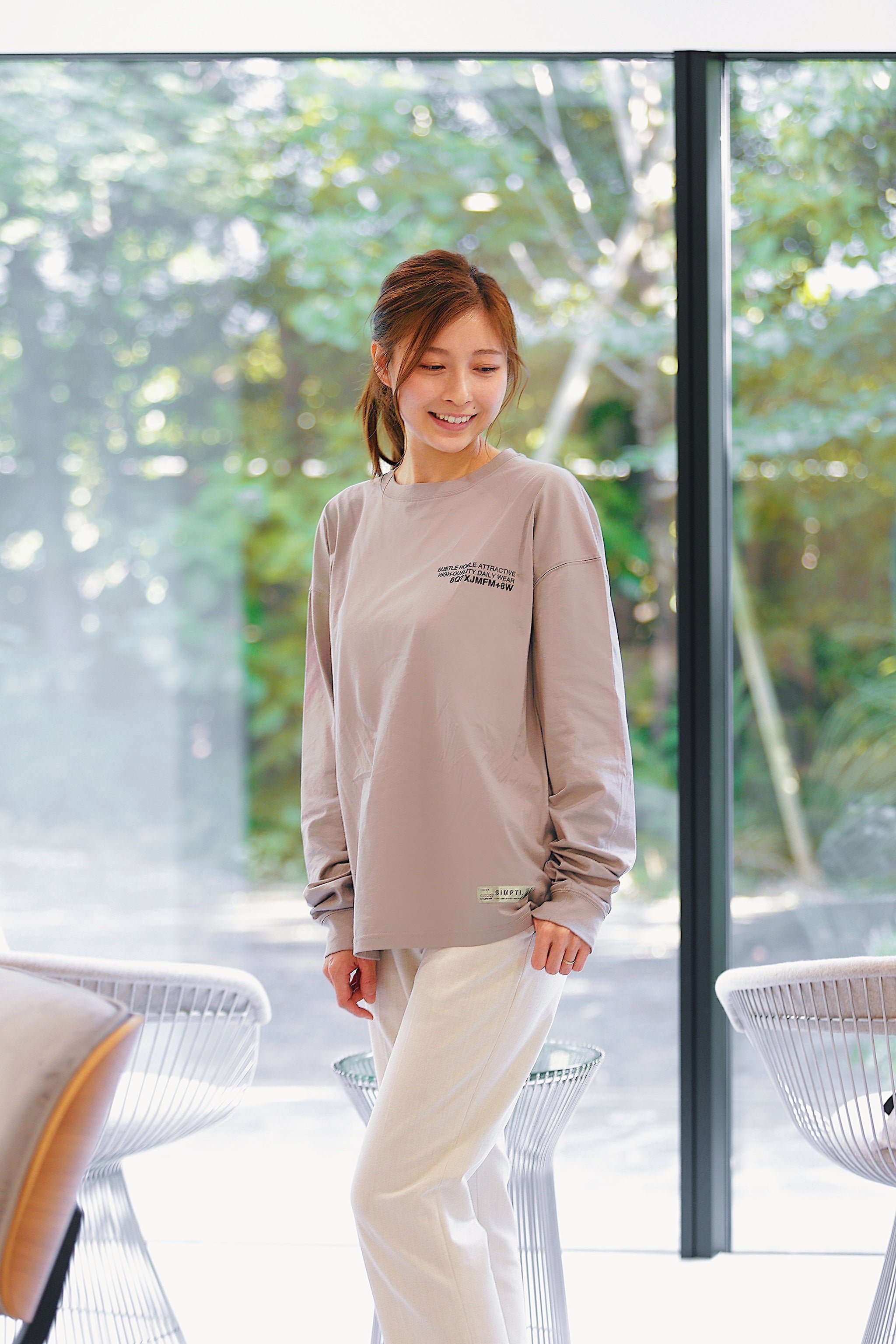 tシャツ Icon Long T レディース Facetune_11-08-2022-21-14-